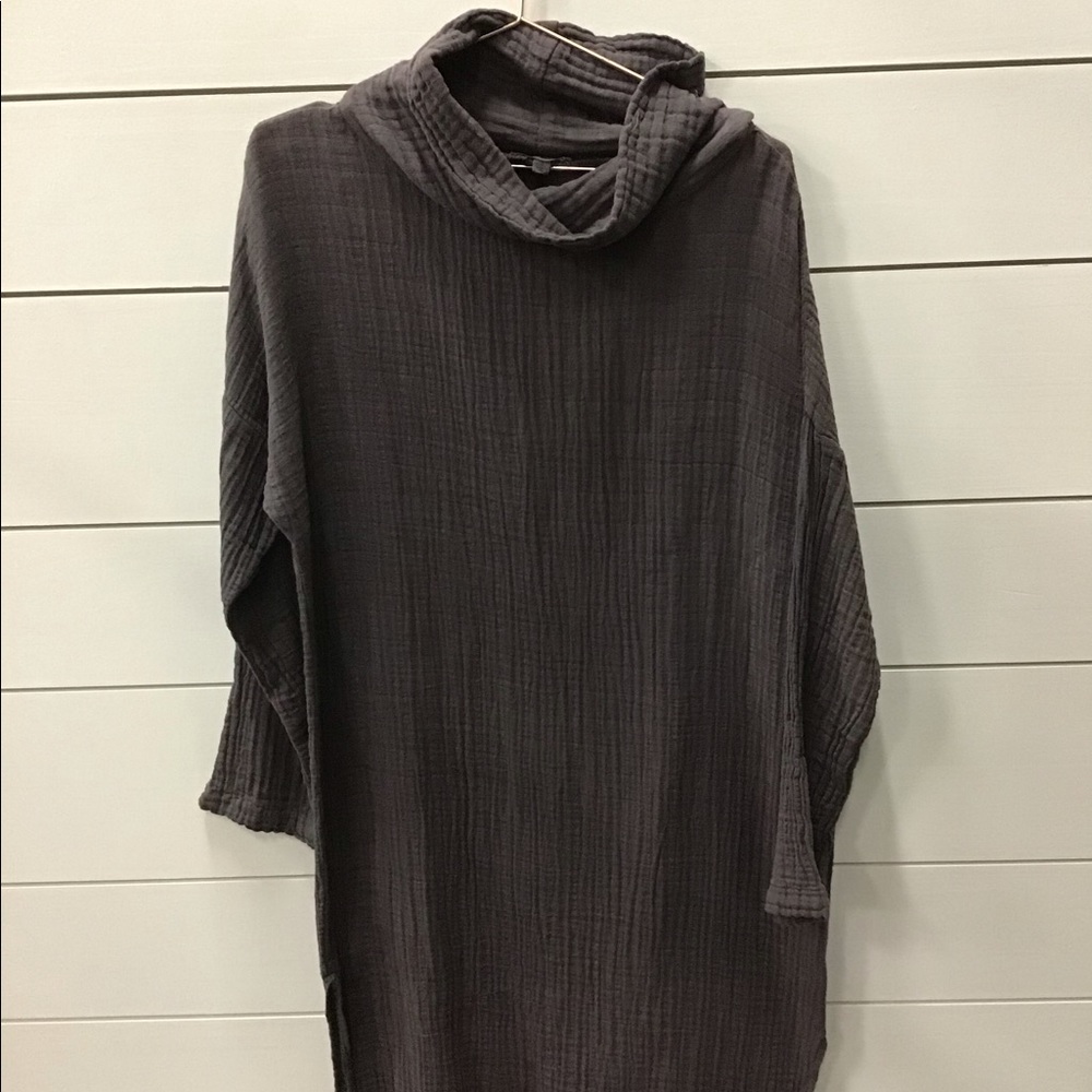 Pewter Cocoon Dress